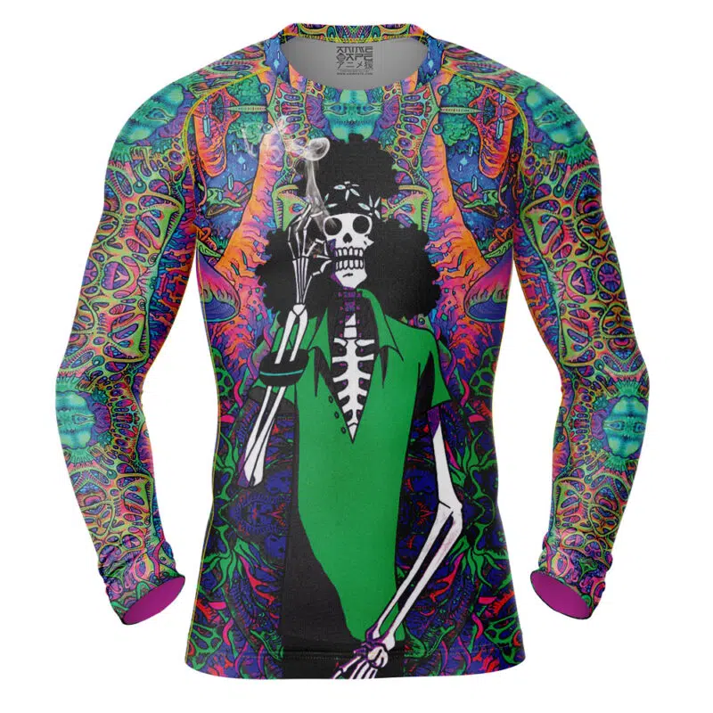 Hippie Trip Brook One Piece Long Sleeve Rash Guard Compression Shirt