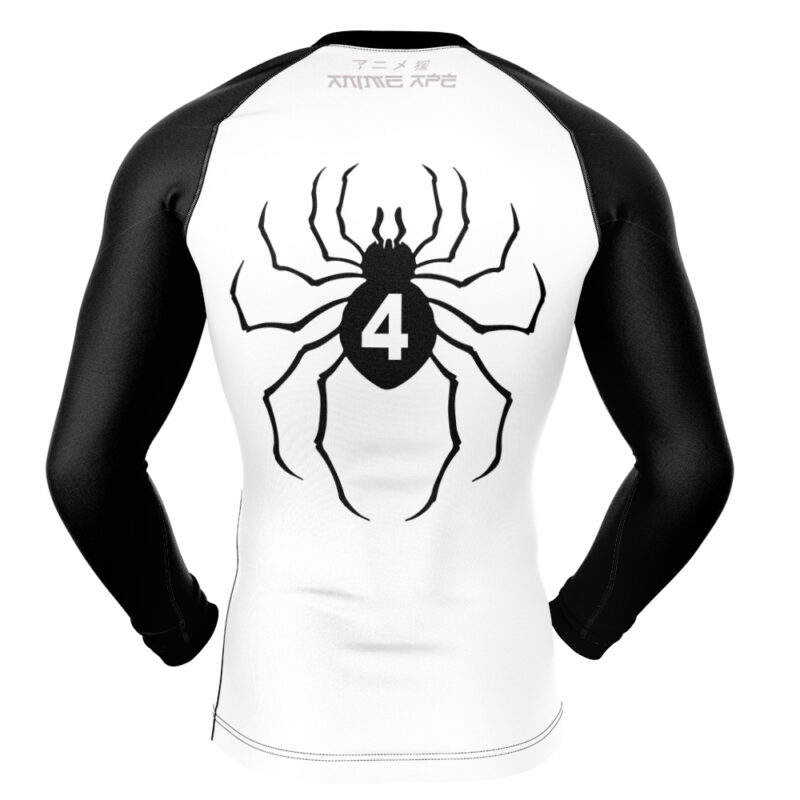 Hisoka V2 Phantom Troupe Hunter x Hunter Long Sleeve Rash Guard Compression Shirt - Image 2