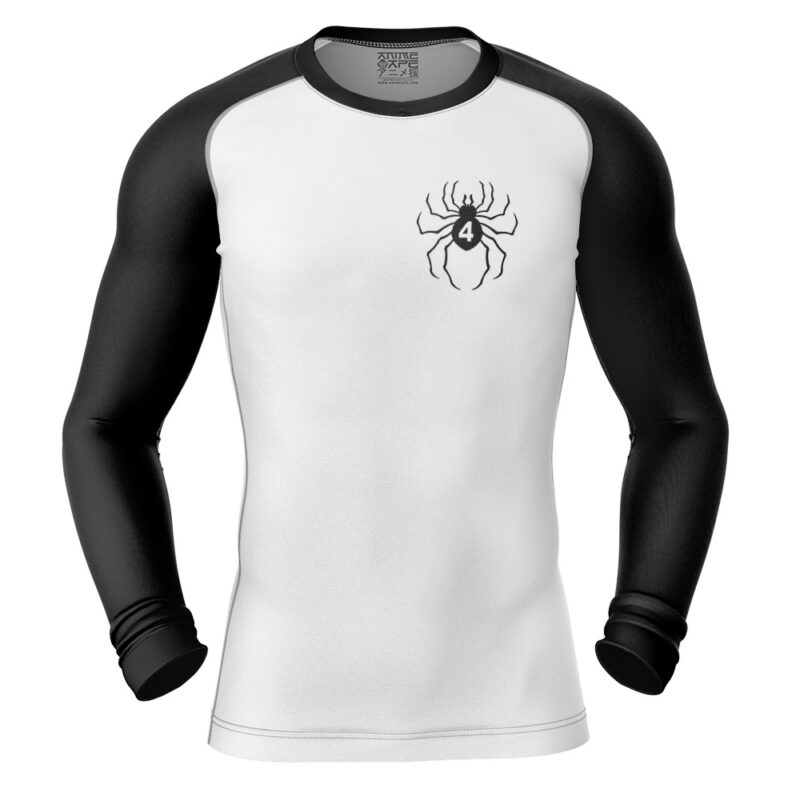Hisoka V2 Phantom Troupe Hunter x Hunter Long Sleeve Rash Guard Compression ShirtHisoka V2 Phantom Troupe Hunter x Hunter Long Sleeve Rash Guard Compression Shirt