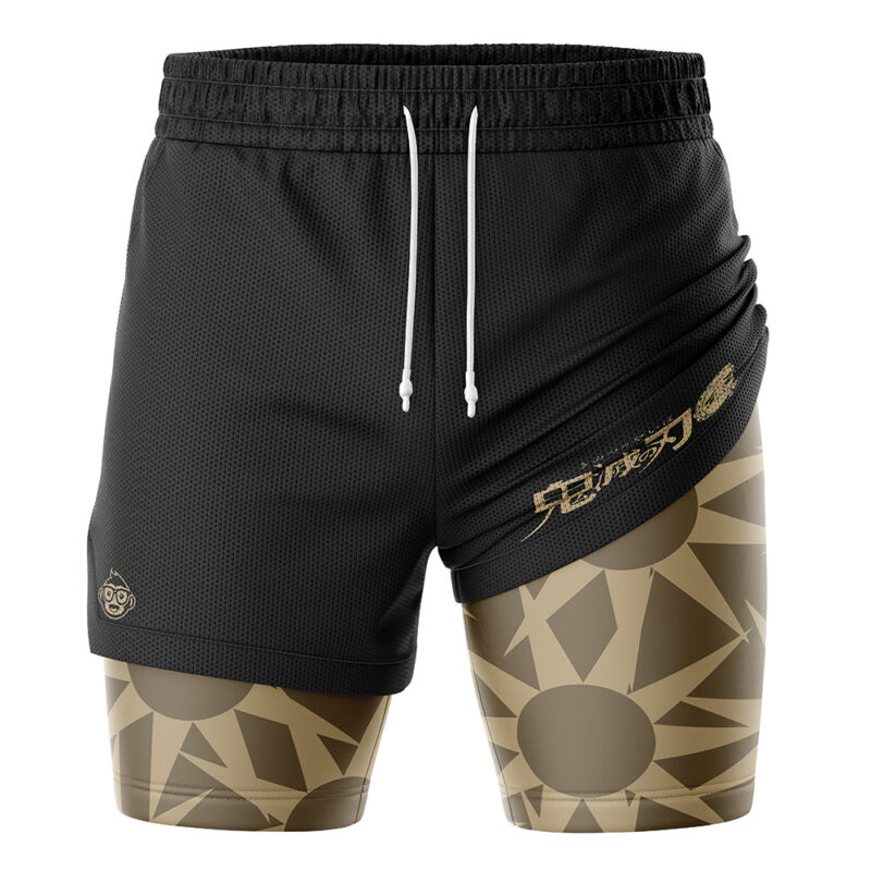 Hotaru Haganezuka Demon Slayer 2-in-1 Performance Shorts - Image 3
