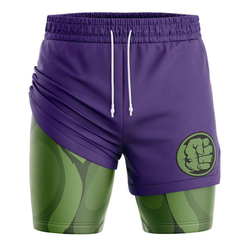 Hulk Marvel 2-in-1 Performance Shorts