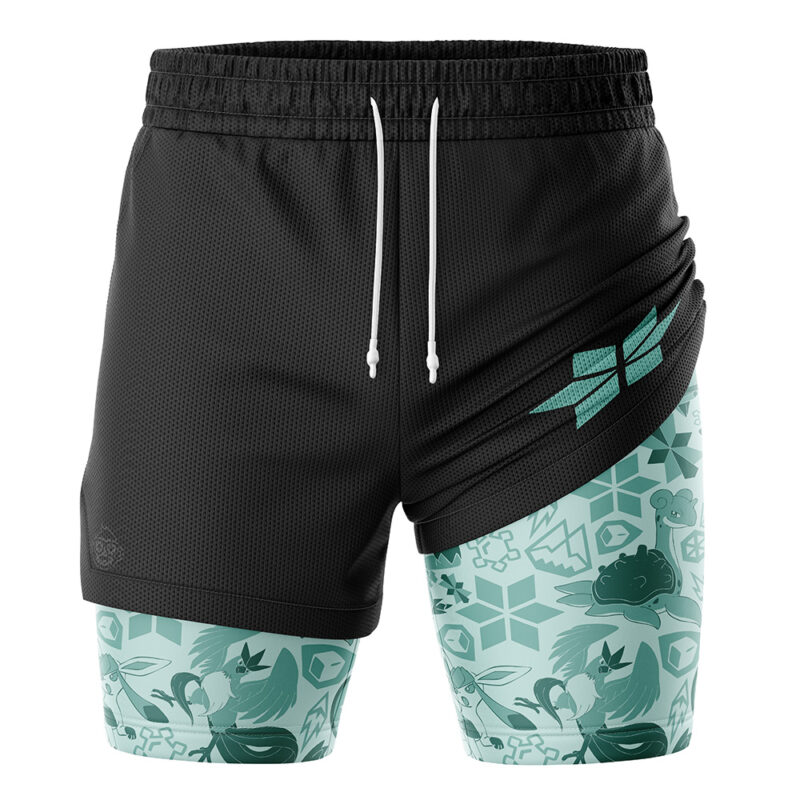 Ice V2 Pokemon 2-in-1 Performance Shorts - Image 3