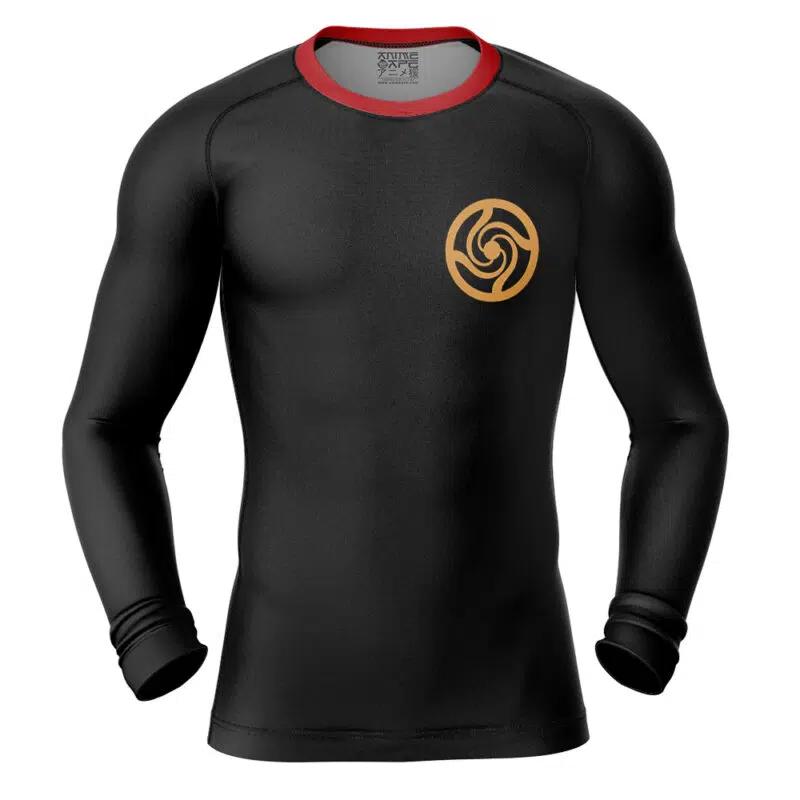 Itadori Jujutsu Kaisen Long Sleeve Rash Guard Compression Shirt
