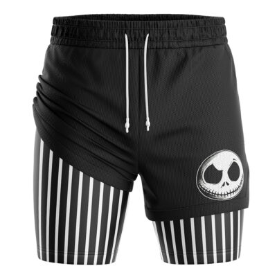 Jack Skellington The Night Before Christmas 2-in-1 Performance Shorts