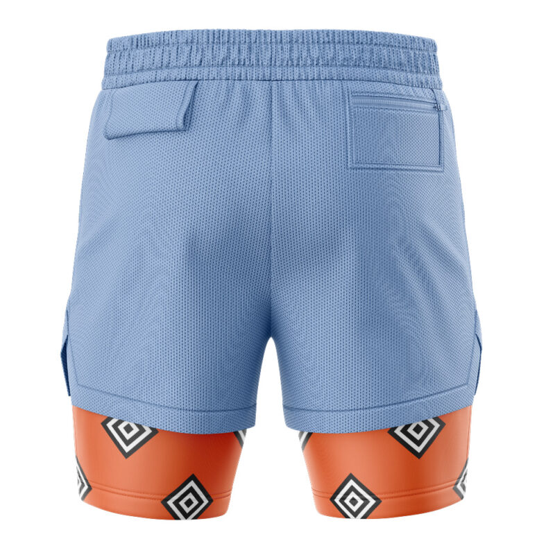 Jinbe One Piece 2-in-1 Performance Shorts - Image 4