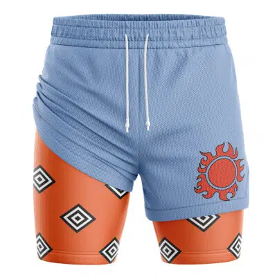 Jinbe One Piece 2-in-1 Performance Shorts