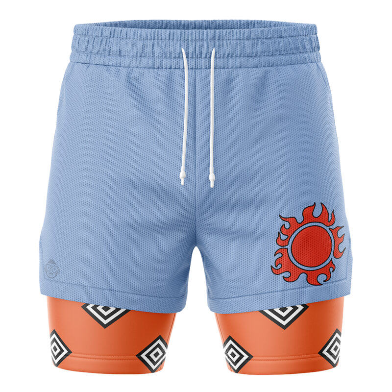 Jinbe One Piece 2-in-1 Performance Shorts - Image 2