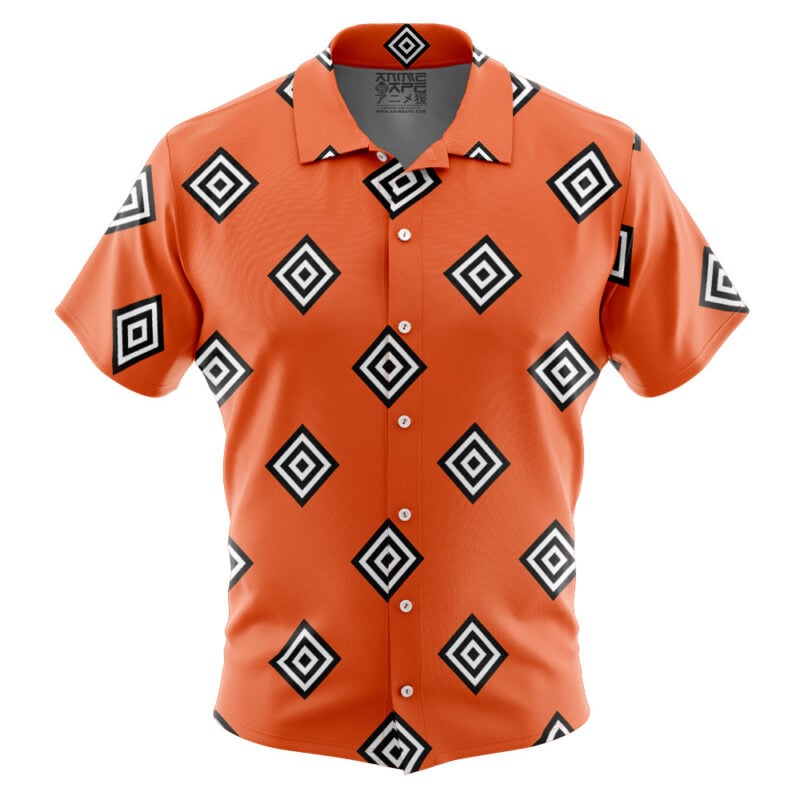 Jinbe Summit War of Marineford One Piece Button Up Hawaiian Shirt