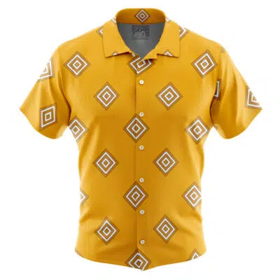 Jinbe Wano Arc One Piece Button Up Hawaiian Shirt