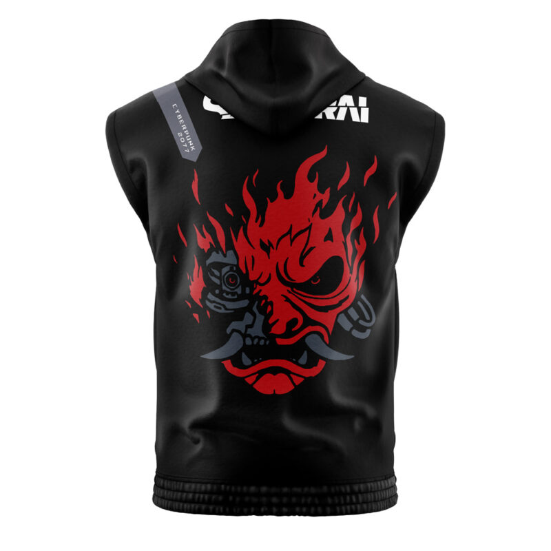 Johnny Silverhand Cyberpunk 2077 Sleeveless Hoodie