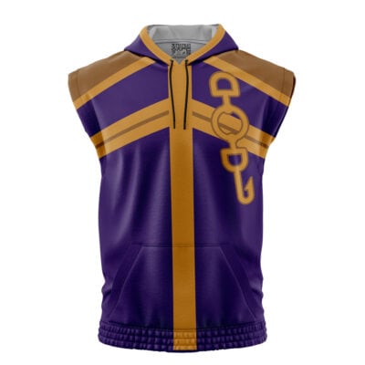 Jotaro Kujo Jojo's Bizarre Adventure Sleeveless Hoodie