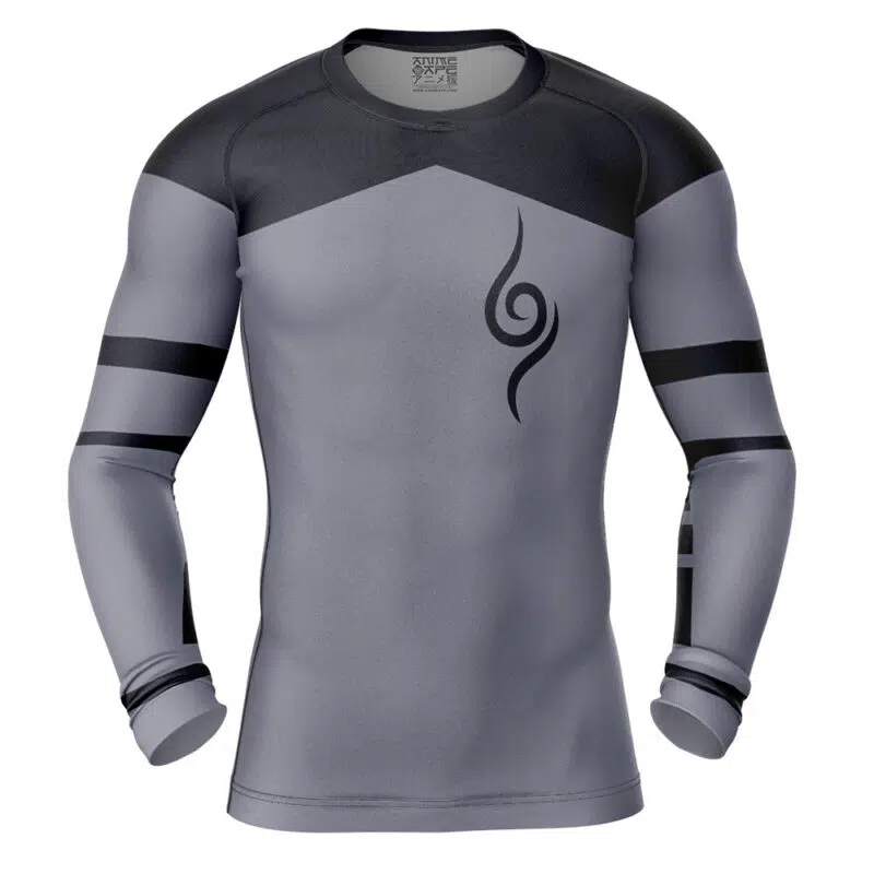 Kakashi Anbu Shippuden Long Sleeve Rash Guard Compression
