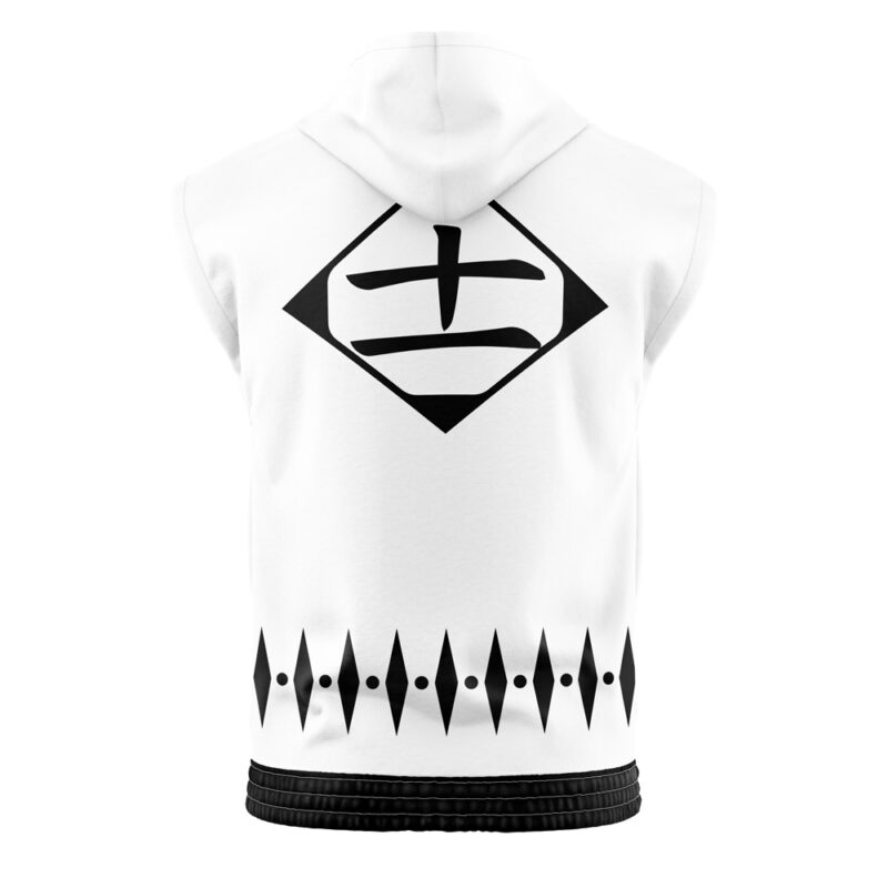 Kenpachi Bleach Sleeveless Hoodie - Image 2