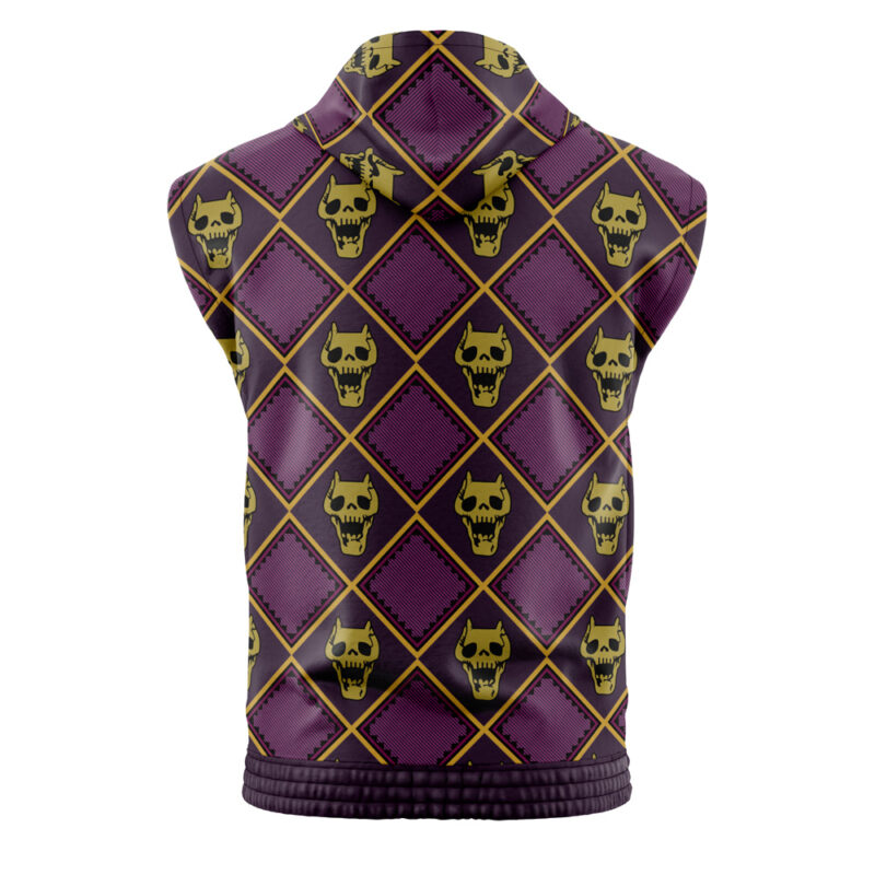 Killer Queen Jojo's Bizarre Adventure Sleeveless Hoodie - Image 2