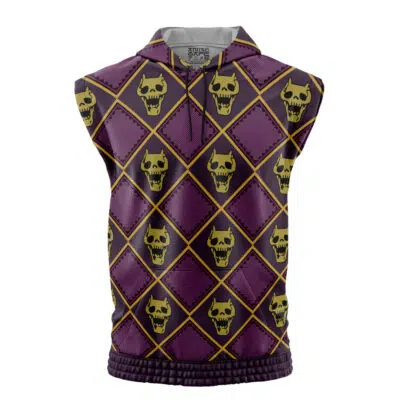 Killer Queen Jojo's Bizarre Adventure Sleeveless Hoodie