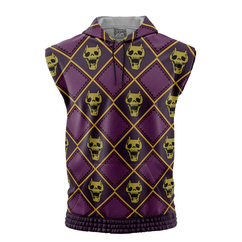 Killer Queen Jojo's Bizarre Adventure Sleeveless Hoodie
