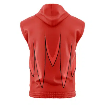 Knuckles The Echidna Sonic The Hedgehog Sleeveless Hoodie