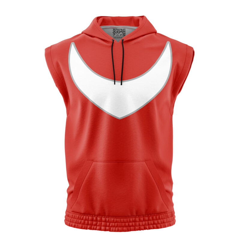 Knuckles The Echidna Sonic The Hedgehog Sleeveless Hoodie