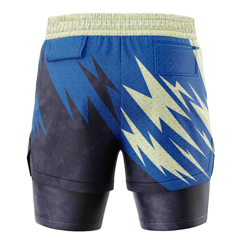 Lucario Attack V1 Pokemon 2-in-1 Performance Shorts - Image 4