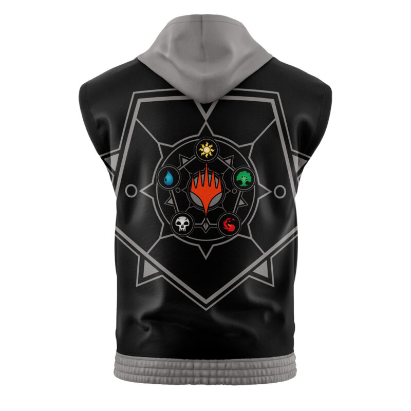 Magic Realms Magic the Gathering Sleeveless Hoodie - Image 2