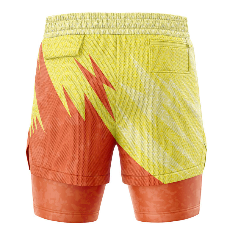 Magikarp Attack V1 Pokemon 2-in-1 Performance Shorts - Image 4