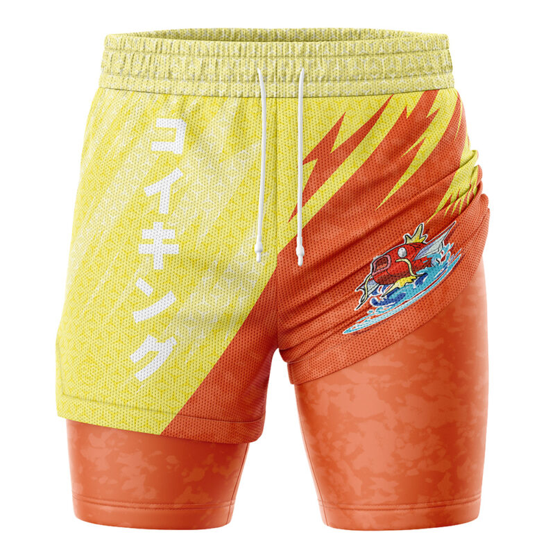Magikarp Attack V1 Pokemon 2-in-1 Performance Shorts - Image 3