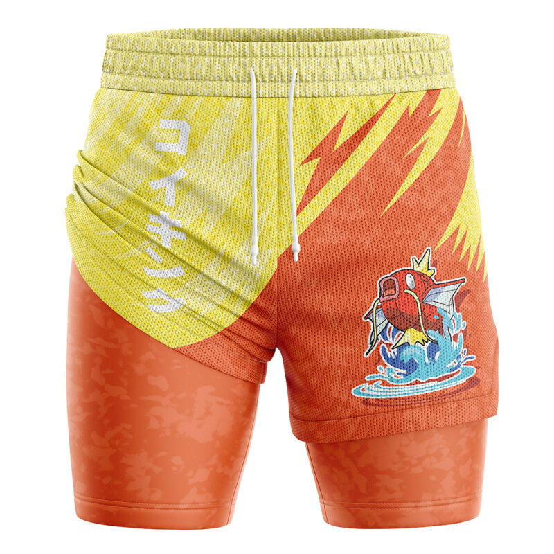 Magikarp Attack V1 Pokemon 2-in-1 Performance Shorts - Image 2