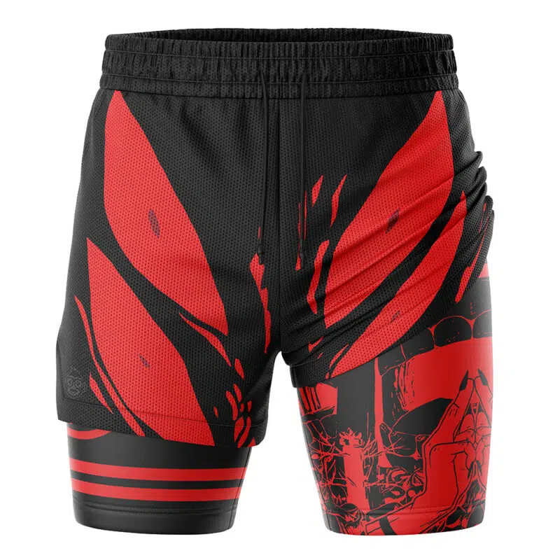 Malevolent Shrine Jujutsu Kaisen 2-in-1 Performance Shorts