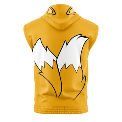 Miles Tails Sonic The Hedgehog Sleeveless Hoodie