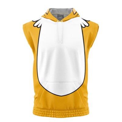 Miles Tails Sonic The Hedgehog Sleeveless Hoodie