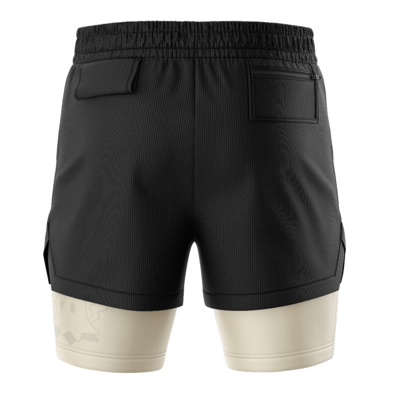 Mimikyu V2 Pokemon 2-in-1 Performance Shorts - Image 4