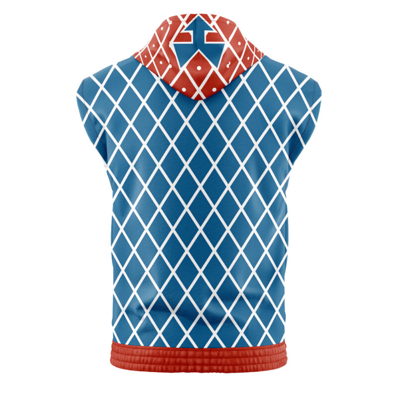 Mista Guido Jojo's Bizarre Adventure Sleeveless Hoodie - Image 2
