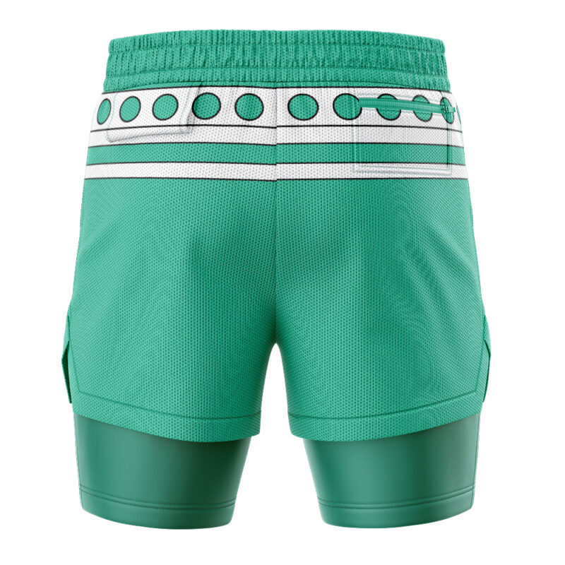 Nami Straw Hat One Piece 2-in-1 Performance Shorts - Image 4