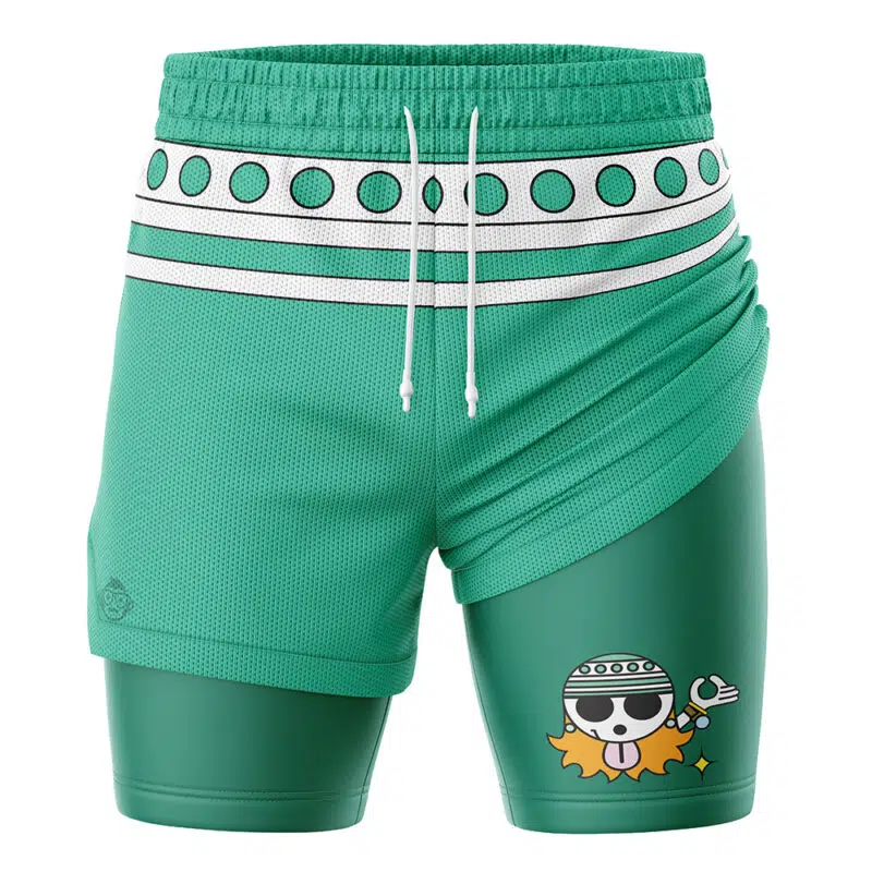 Nami Straw Hat One Piece 2-in-1 Performance Shorts