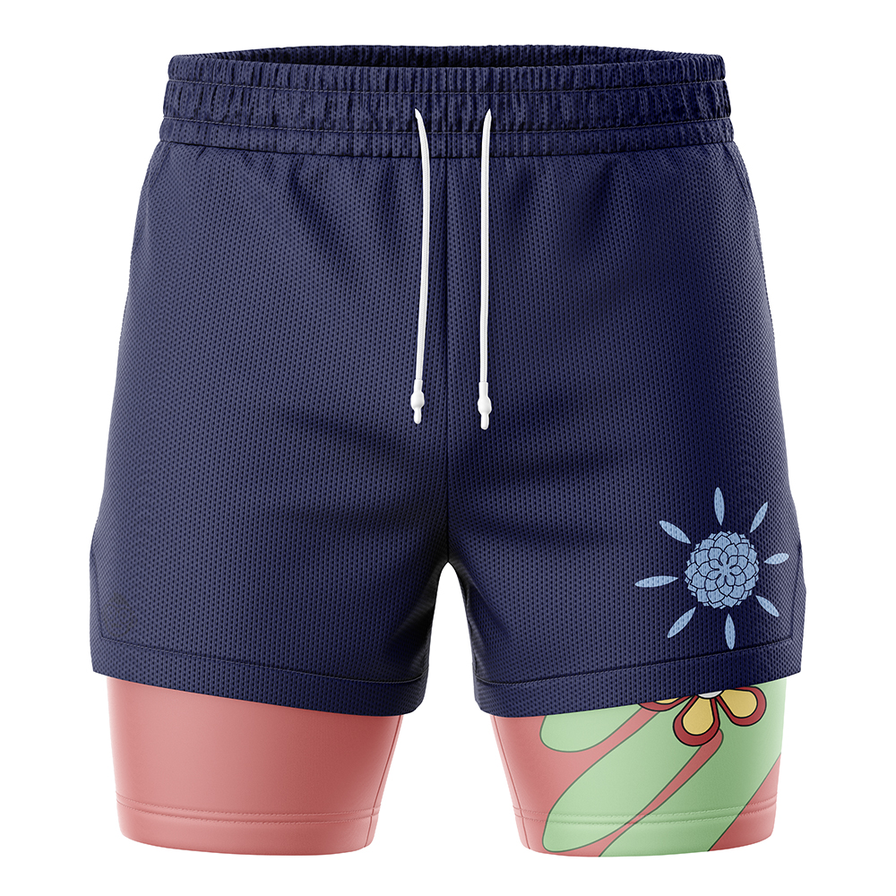 Nico Robin Straw Hat One Piece 2-in-1 Performance Shorts