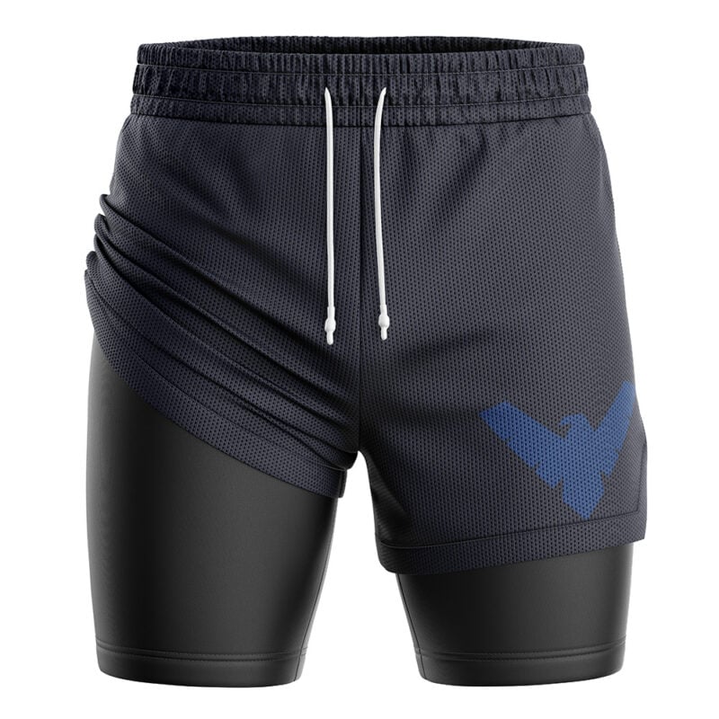 Nightwing DC Comics 2-in-1 Performance Shorts