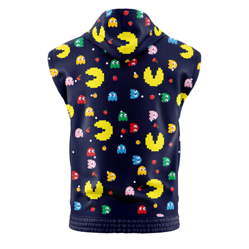 PacMan Ghost PacMan Sleeveless Hoodie