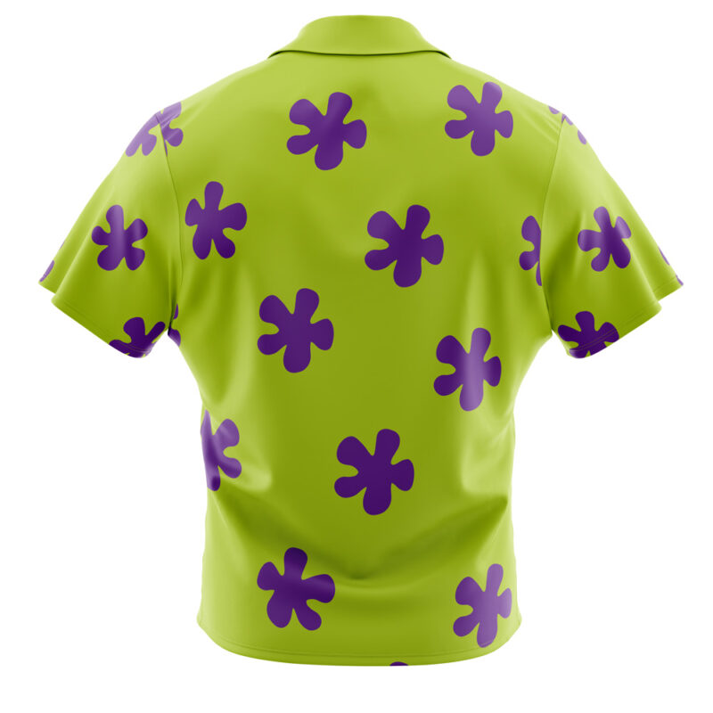 Patrick Star Pattern SpongeBob SquarePants Button Up Hawaiian Shirt - Image 2