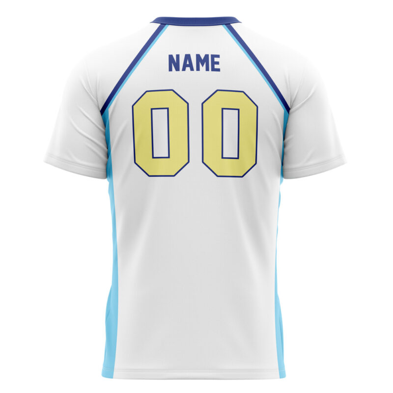 Personalized Kamomedai High Haikyuu V-neck T-Shirt Jersey - Image 3