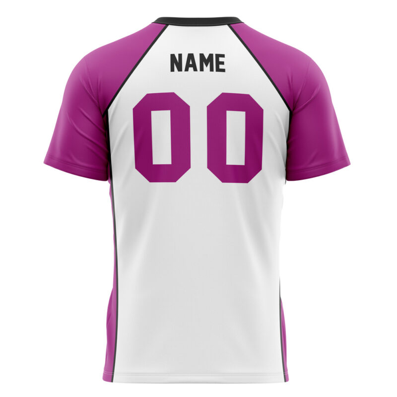 Personalized Shiratorizawa Academy Haikyuu V-neck T-Shirt Jersey - Image 3