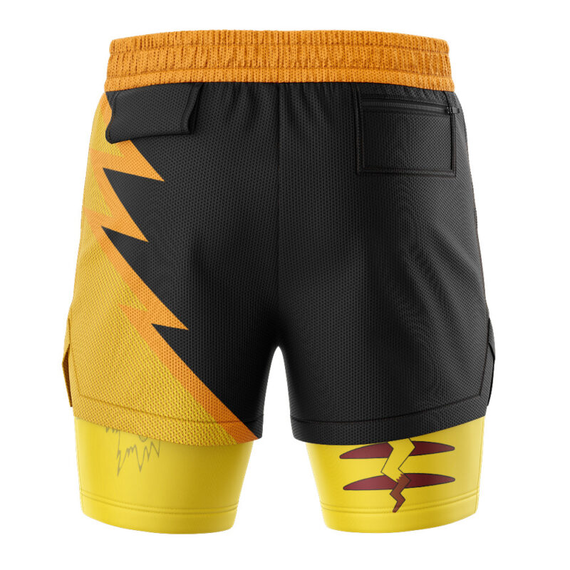Pikachu Pokemon 2-in-1 Performance Shorts - Image 4