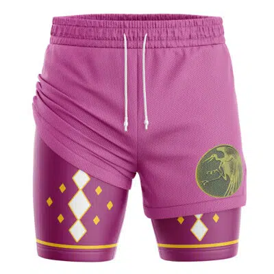 Pink Ninjetti Ranger Power Rangers 2-in-1 Performance Shorts