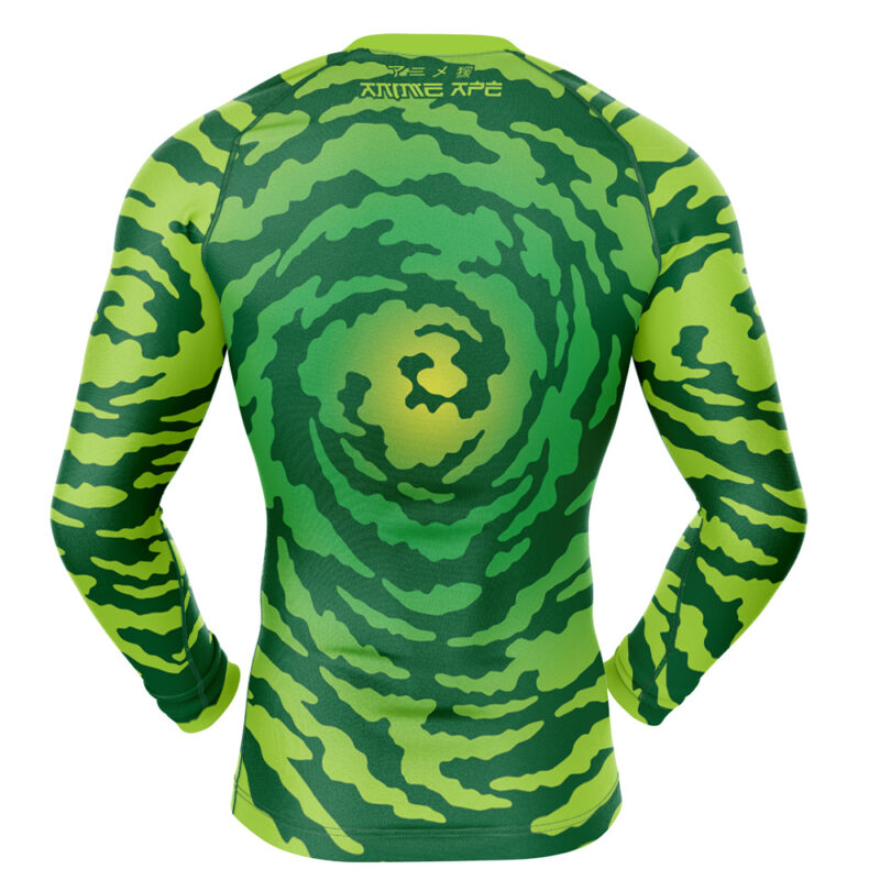 Portal Rick and Morty Long Sleeve Rash Guard Compression Shirt - Image 2