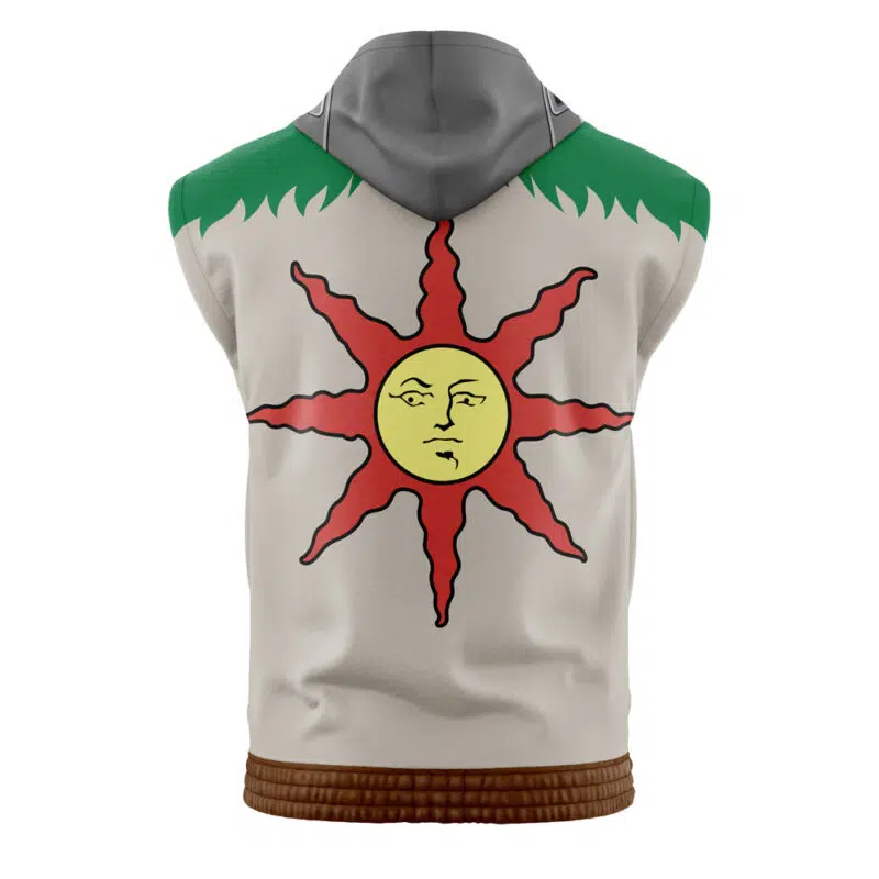 Praise the Sun Dark Souls Sleeveless Hoodie - Image 2