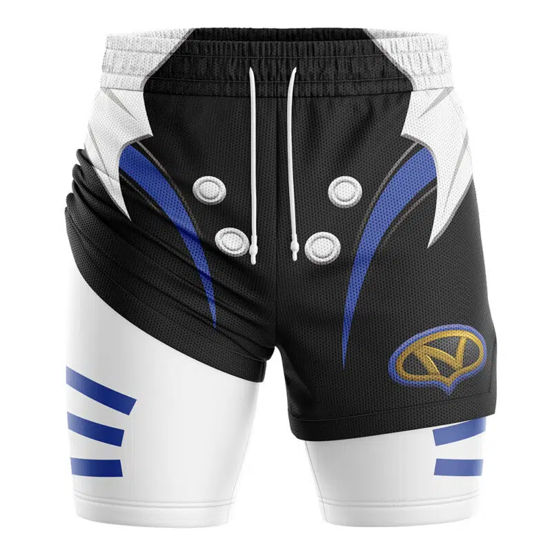 Blue Psycho Ranger Power Rangers 2-in-1 Performance Shorts