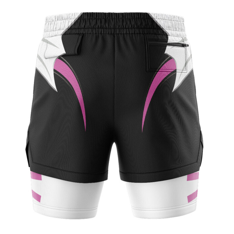Pink Psycho Ranger Power Rangers 2-in-1 Performance Shorts - Image 4