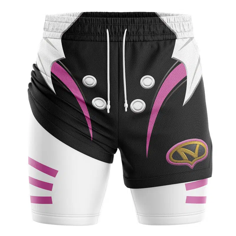 Pink Psycho Ranger Power Rangers 2-in-1 Performance Shorts