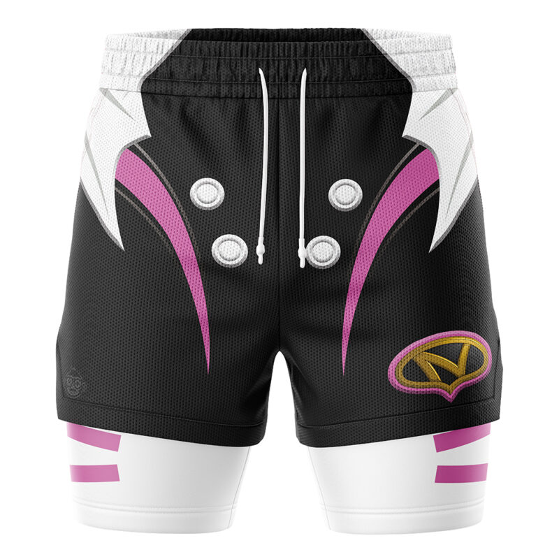 Pink Psycho Ranger Power Rangers 2-in-1 Performance Shorts - Image 2