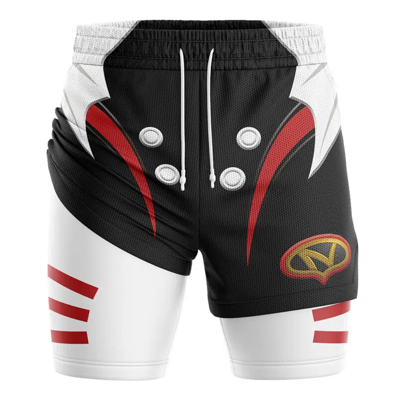 Red Psycho Ranger Power Rangers 2-in-1 Performance Shorts