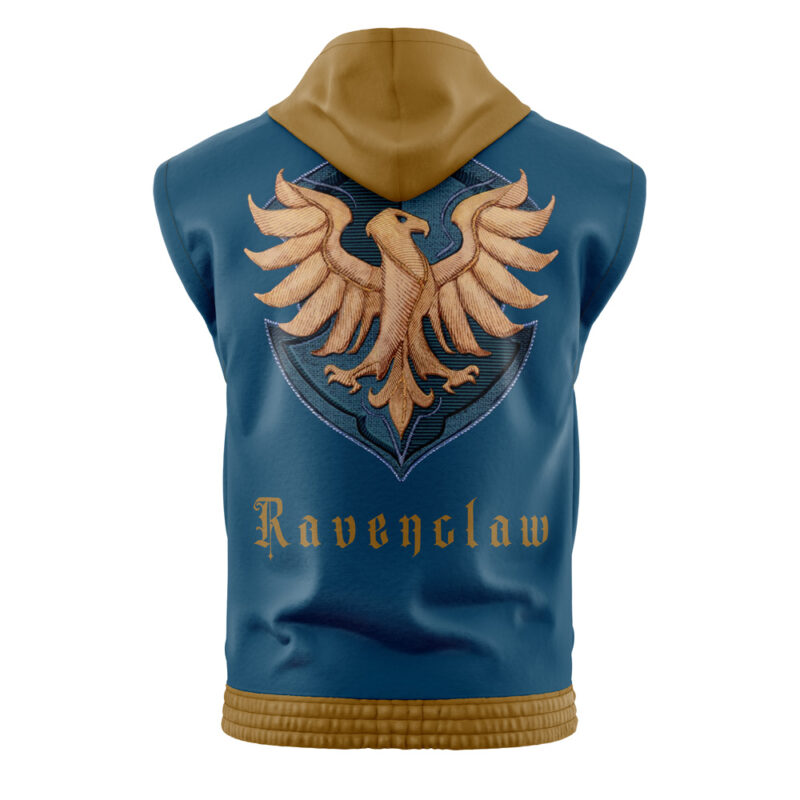 Ravenclaw Hogwarts Legacy Harry Potter Sleeveless Hoodie - Image 2